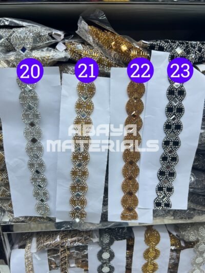New Dubai laces 10 yards Long No-20-21-22-23